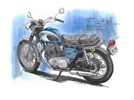 カワサキ W1S