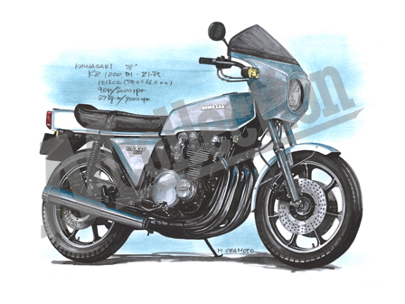 カワサキ KZ1000 D1（Z1-R）