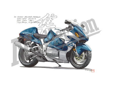 スズキ ;GSX1300R HAYABUSA ［GSX1300R ハヤブサ］