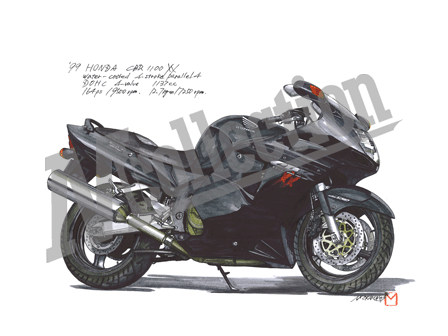 ホンダ CBR1100 XX ［CBR1100 ダブルエックス］