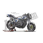No.201044 ： CB750 RACER ［CB750 レーサー］ ホンダ