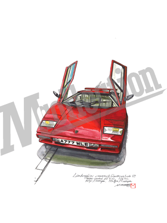 ランボルギーニ CAUNTACH QUATTRO VALVOLE ［カウンタック クワトロバルボーレ］