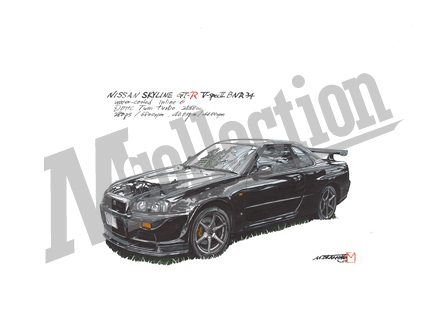 ニッサン SKYLINE GT-R 5-spec2 BNR34 ［スカイライン GT-R 5 スペック2 BNR34］